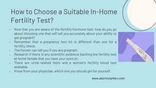 Modern Home Fertility Test for Women and Men