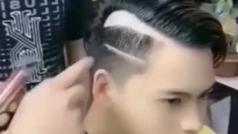 This Guy's Hairstyle is Straight Out of 2050!