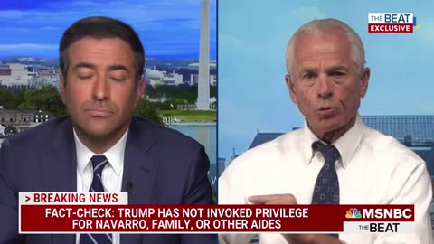 See Trump aide Peter Navarro's last interview before indictment