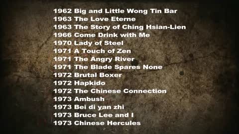Jackie chan all movies list (1962 - 2018)