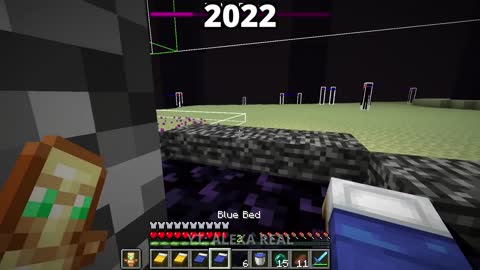 defeating ender dragon in 2012 vs now