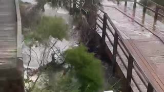 Hurricane Ian Floods Homes