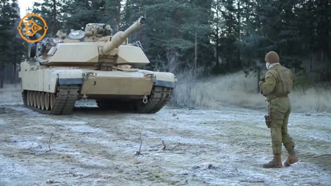 The US and Germany Tank Ready to Fight in Ukraine