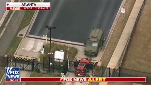 FBI says vehicle crashed into security gate of Bureau's Atlanta HQ