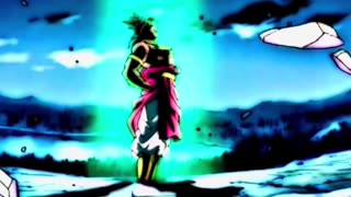 Goku and Vegeta Pee their pants with the scream of the Legendary Super Saiyan Broly
