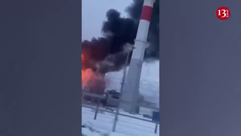 Ukraine strikes one of Russia’s 5 largest oil plants that processes 8m tons....