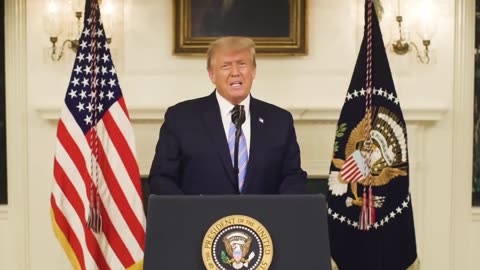 Trump Addresses attack on the united states capital