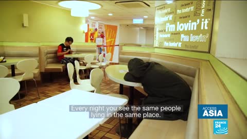 Hong Kong's McRefugees: why are low salary workers sleeping at fastfood chains?