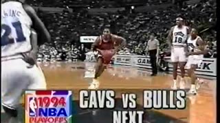 May 1, 1994 - Promo for Cavaliers-Bulls Playoff Game