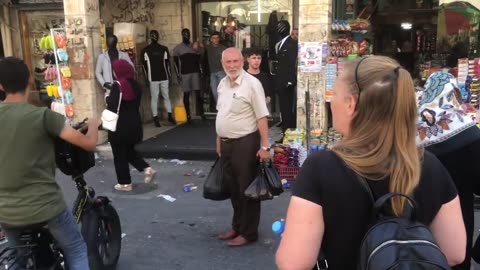 Preaching the gospel of Jesus Christ to Muslims in Bethlehem, Palestine, West Ba