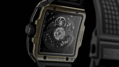 Hublot Square Bang Unico Magic Gold