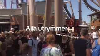 An accident has occurred at Gröna Lund in Sweden. One person has died and several people are injured