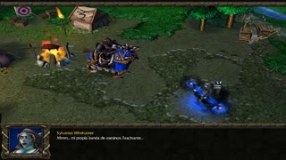 warcraft 3 frozen throne campaña muertos vivientes historia escenas parte 1