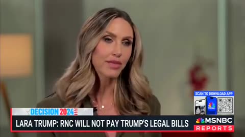 Lara Trump debunks the leftist claim that Trump's legal bills are being paid by poor grandmas