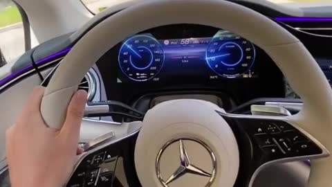 Interior of the all-new Mercedes-Benz EQS 😍