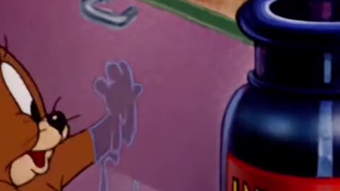Invisible ink Tom and Jerry 😂