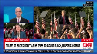 Even CNN is admitting President Trump's rally in the Bronx was a massive success: