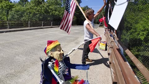 Labor Day Trump MAGA Slap Down "Commie Crybaby Bridge Ambush"