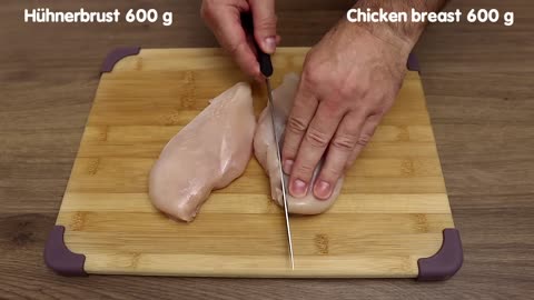 Chicken breast melts in your mouth! Juicy, tender and very tasty! Ready in minutes!