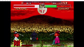 Samurai Shodown 2 Genjuro x Genjuro