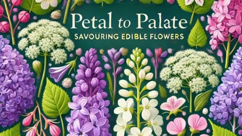 Petal to Palate - Savouring Edible Flowers. Flower Power Series Part Five