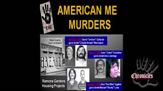 AMERICAN ME MURDERS: A STORY OF WHEN FICTION MET FACT AND DEATH CAME OF IT.