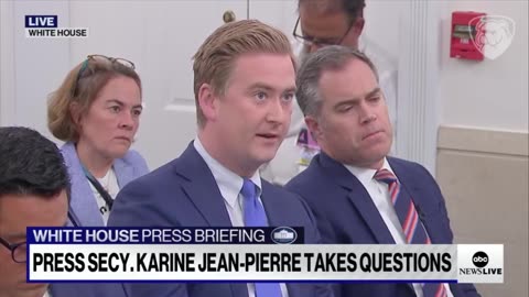 NBC Reporter Is SHOOK After Peter Doocy Asks IMPRESSIVE Question To WH Press Sec