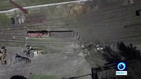 Russia takes control of the railroad hub of Lyman in Donbas