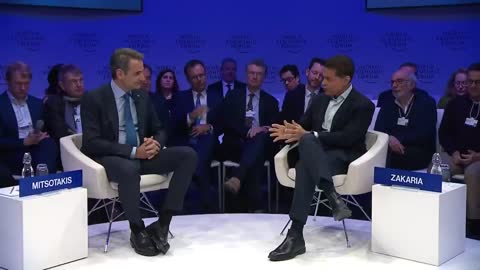 A conversation with Kyriakos Mitsotakis, Prime minister of Greece l Davos 2023