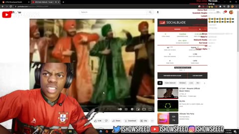 Ishowspeed reacts to Indian song Tunak Tunak Tun