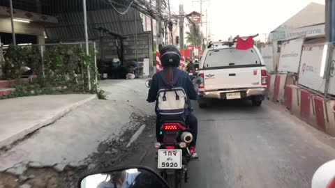 Traffic in Thailand Phuket