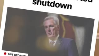 Government Shutdown & Friday Bill Rejected