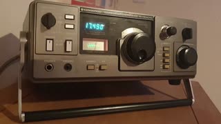 Kenwood R-1000 - China Radio International 19/11/2022 0900 UTC 17490kHz