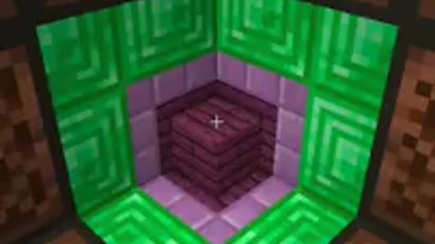Minecraft illusion video be like #game Minecraft