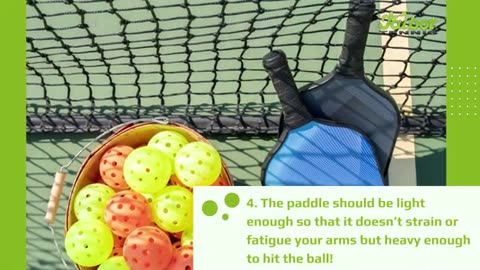 Perfect Your Pickleball Play: Uncover 4 Top Tips to Select the Perfect Paddle!