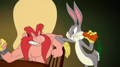 Looney Tunes Cartoons Arm-wrestling With Bugs Boomerang Africa