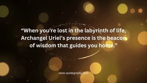 Navigating Life's Labyrinth with Archangel Uriel