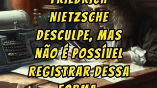 Friedrich Nietzsche "Aquele tem um porquê para viver pode suportar quase qualquer como"