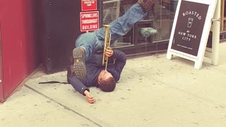 NYC Street Musician