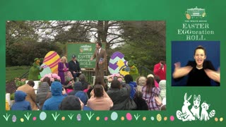 0434. First Lady Jill Biden Reads to Children at the White House Easter EGGucation Roll