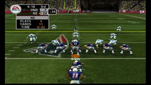 Madden NFL 2005 Franchise Year 1 Week 1 Patriots At Colts