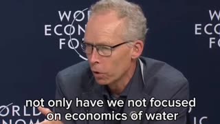 World Economic Forum Coming After Our Water