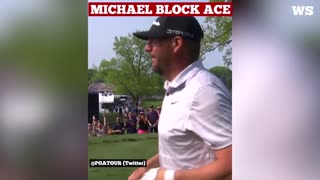 Michael Block aced a Hole-In-One at the PGA Championship final round