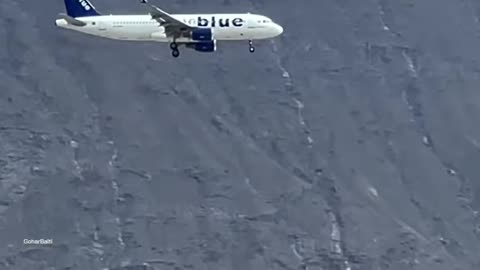 Gilgit Balistan | Airblue Airplane in skardu Gilgit Balistan Pakistan