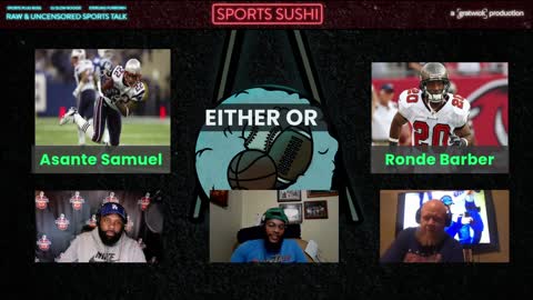 Either Or: Asante Samuel or Ronde Barber (Cornerbacks)