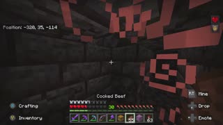 Scariest moment in this crafters new 1.20 world.