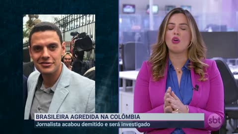 Brasileira é espancada por namorado colombiano dentro de elevador | Primeiro Impacto (11/11/22)