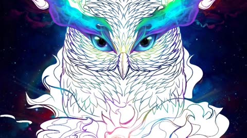 #26 Blue/Green Owl 1/22/23 9:26 am