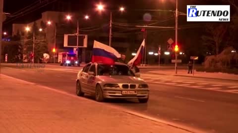 Celebrations in Donetsk after Putin recognizes breakaway regions | The Rutendo