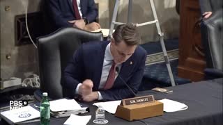 Sen. Hawley TEARS Into Corrupt FBI Director